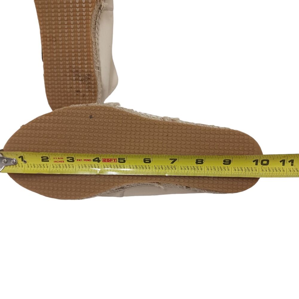 Gucci Leather Espadrille Sz 8.5‎ Ivory Red Floral Embroidered PILAR NAPA Ophelia - Picture 13 of 16